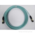 OM3 / OM4 MPO Fiber Optic Patch Cord for Active Device Term